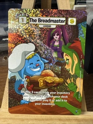 Neopets Battledome TCG *The Breadmaster Full Art Foil* (NM) OBL Season One Promo - Image 1 of 2