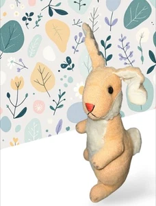 Vintage easter unlimited inc Mohair Bunny Rabbit Stuffed Plush Animal Japan - Picture 1 of 6