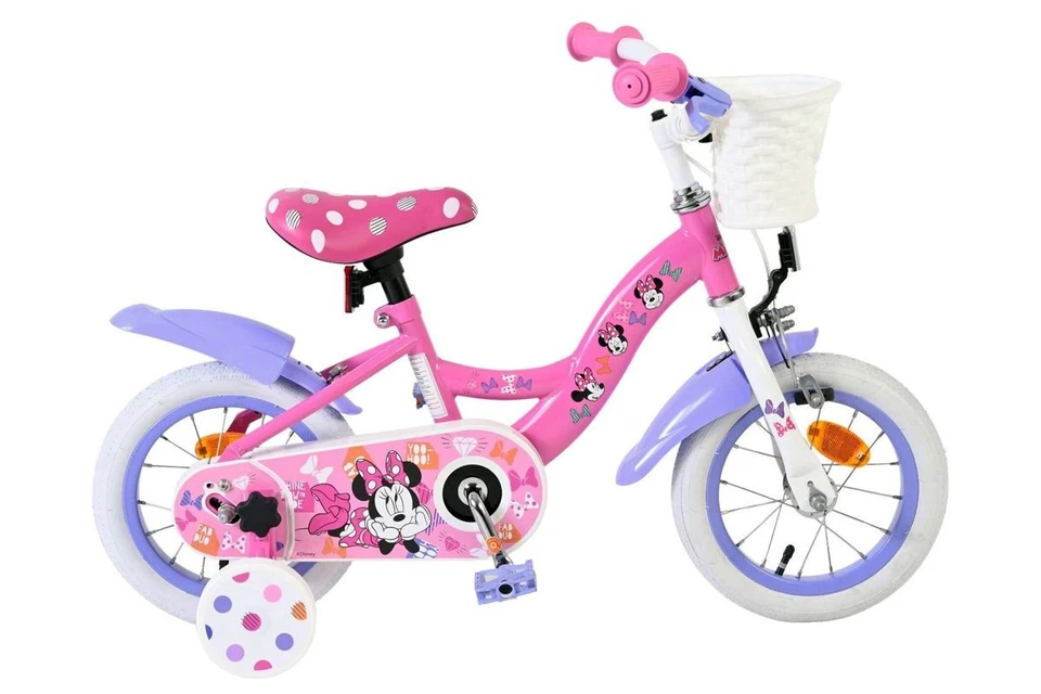 12 Zoll Kinderfahrrad Mädchenfahrrad Fahrrad Minnie Mouse 20522-CB12 - Bild 1 von 4