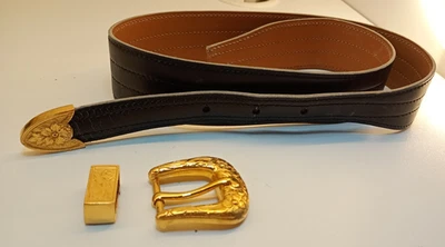 Original Hermes Gürtel vergoldete Schnalle siehe Bilder - Bild 1 von 4