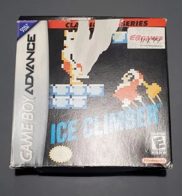Ice Climber Classic NES Series Nintendo Game Boy Advance Manual Box Game - Image 1 of 4