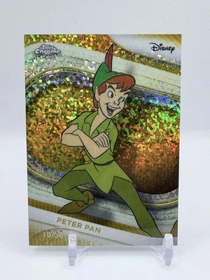 Mini diamante Peter Pan 2025 Topps cromado oro Disney/50 #157 Foto 1 de 2