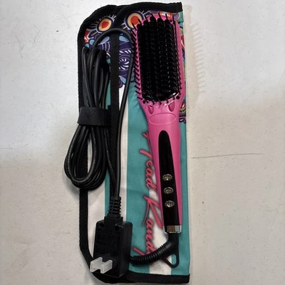 Head Kandy Side Kick Pink Straightening Styling Hair Brush Comb - Image 1 of 4