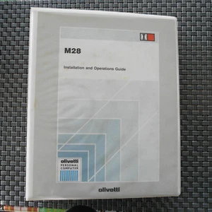 OLIVETTI M28 Personal Computer Installations and Operations guide code 4024950 - Zdjęcie 1 z 11