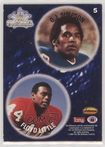 1994 Roger Staubach's NFL Football POG Cards OJ Simpson Floyd Little #5 HOF
