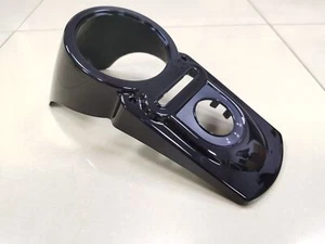 Gloss Black Fuel Tank Dash Console For Harley Dyna Street Bob Wide Glide FXDWG - Picture 1 of 13