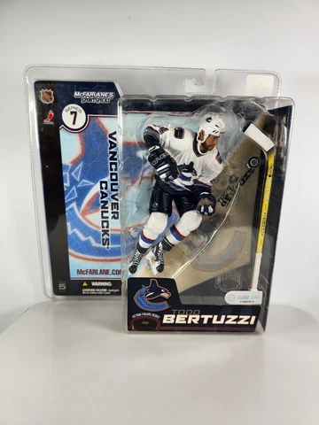 Todd Bertuzzi Vancouver Canucks McFarlane Figure White Jersey Series 7 Cover