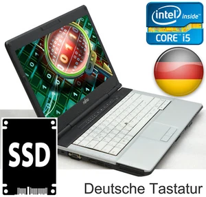 FSC Fujitsu Lifebook S781 DVDRW WLAN Bluetooth 120 GB SSD HDD Intel i5 Notebook - Picture 1 of 1