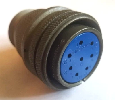 Amphenol Circular Connector 8 Pin Female Plug Electrical MS3106A22-18S - Image 1 of 4