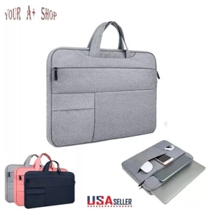 14" / 15.6" Laptop Sleeve Case Bag For Universal Macbook Air Pro Lenovo Dell US - Picture 1 of 22