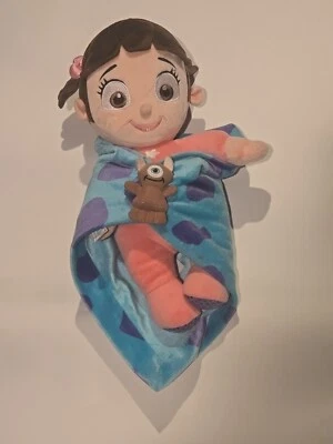 Muñeco de peluche Disney Babies Boo 12" con manta Pixar Monsters Inc Foto 1 de 4