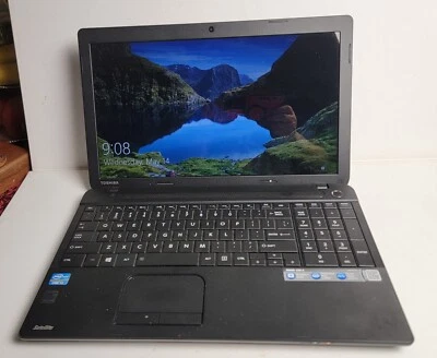 Toshiba Satellite C55-A5246NR Intel i3-3120M 2.5GHz, 8GB RAM, 120GB HDD, Win 10 - Image 1 of 4