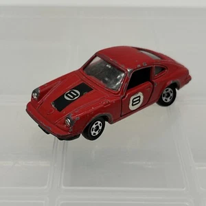 MINT TOMICA TOMY 1976 #F3 PORSCHE 911 S 8 RED JAPAN! - Picture 1 of 13