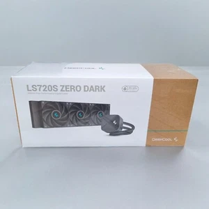 DeepCool LS720S Zero Dark Processor All-in-one liquid cooler 360mm - Picture 1 of 19