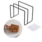 Versatile Iron Art Organizer: Pot Lid Shelf and Chopping Board Stand