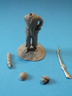 Soldat de plomb en kit - Soldat italien seconde guerre mondiale - 60mm - 4 - Photo 1/2