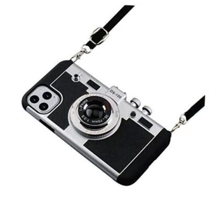 Awsaccy Emily Phone Case in Paris Camera Case Vintage for iPhone 16 Pro Max - Zdjęcie 1 z 8