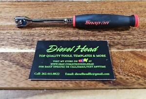 *New* Snap On THBB10 1/4" Drive Soft Grip RED Handle Breaker Bar FREE SHIPPING