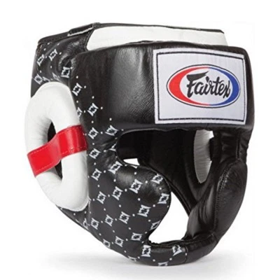 New Fairtex hg 10 Super Sparring Head Guard Safety Training Boxing Black Japan - Image 1 of 3