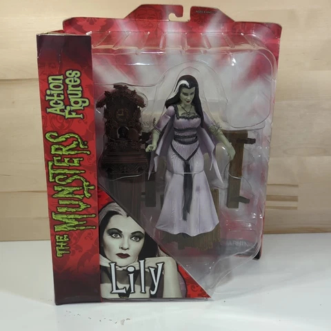 The Munsters Lily Munster Diamond Select Action Figure 2012 - NIB - See Descript Cover