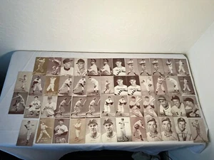 1947-66 Exhibits Baseball Card Lot of 50 Some Dupes Not Stat Back LOOK - Picture 1 of 8