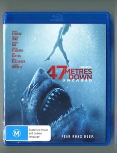 Blu-ray \  '47 METRES DOWN - UNCAGED.' - Picture 1 of 1