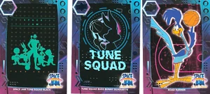 Lot of 3 Space Jam New Legacy Cards Roadrunner Tune Squad Bugs Bunny Silhouette - Picture 1 of 2