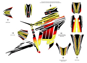 Graphic Kit Decal Vinyl Wrap Sticker 23+ TALARIA STRING MX MOTORCROSS Full Body - Picture 1 of 1