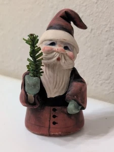 Vintage Allyson Nagel 1994 Weihnachtsmann mit Baumschmuck Weihnachten Urlaub - Bild 1 von 4