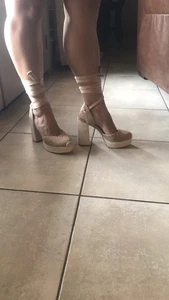 Steve Madden Ankle Wrap Wedges - Picture 1 of 8