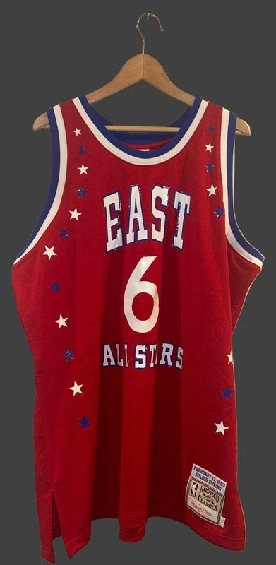 Camiseta Julius Erving #6 Mitchell & Ness 1983 All-Star talla 52 nueva sin etiquetas Foto 1 de 4