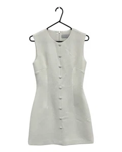 Good Condition Karen Gee White Mini Dress XS for Women - Elegant & Stylish - Picture 1 of 7