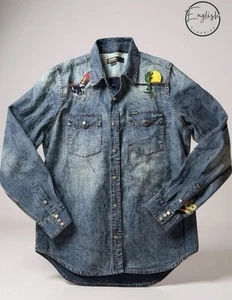 Barbour International Desert Western Shirt Men’s Large - Picture 1 of 10