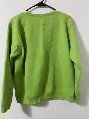 Sudadera corta verde neón  Foto 1 de 4