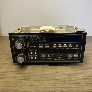 1990s OEM GM Cadillac Delco AM/FM Cassette Equalizer Car Radio Untested - Picture 1 of 6