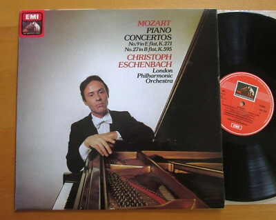 ASD 3776 PROMO Mozart Piano Concerto no. 9 & 27 Christoph Eschenbach EMI EX/EX - Image 1 of 4