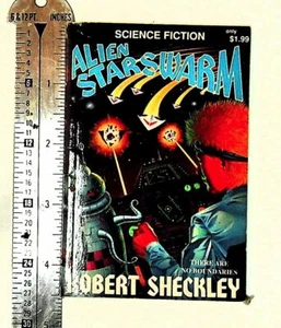 Alien Star Swarm Robert Sheckley Mini paperback Science Fiction 1990 Rare - Picture 1 of 4