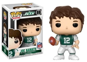 Funko Pop! NFL 88 Legends Joe Namath New York Jets Pop Vinyl Figure FU20211 - Foto 1 di 1