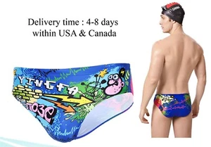 New Racing and training swim briefs swimming briefs, swim shorts Yingfa 6307 - Picture 1 of 7