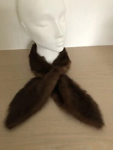 Vintage Mink Cravat - Picture 1 of 4