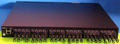 2498-F48 IBM SAN48B-5 Brocade 6510 w/ 48 Active Ports FW T License  48x 16GB SFP - Image 1 of 2