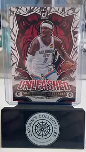 2024-25 Panini Donruss Basketball Shai Gilgeous-Alexander Unleashed Press Proof - Picture 1 of 2