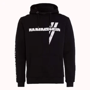 RAMMSTEIN - Weißes Kreuz Kapuzenpullover Hoodie Original Merchandise - Imagen 1 de 4