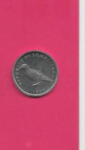 SOMALILAND km1 1994 shilling UNCIRCULATED-UNC MINT-BU OLD VINTAGE BIRD COIN - Picture 1 of 1