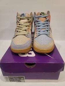 Nike SB Dunk High Pro Spectrum Easter Gum Size US 9 CN8345-001 Particle Grey - Picture 1 of 6