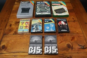 Sinclair ZX Spectrum Games Select 1 VU-3D Make a Chip Ghost Busters Tasword F1 - Picture 1 of 4