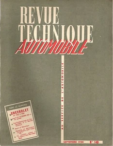 KFZ TECHNISCHE ZEITSCHRIFT 149 RTA 1958 CHEVROLET 1955 1958 CITROEN 2CV 425cm³ - Bild 1 von 4