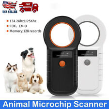 Pet Dog Cat Microchip Reader Animal EMID ISO Chip Scanner Tag ID Identification