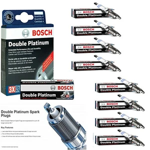 For 1993-1997 JEEP GRAND CHEROKEE 5.2L 8Pcs OE Double Platinum Spark Plug 8100 - Picture 1 of 3