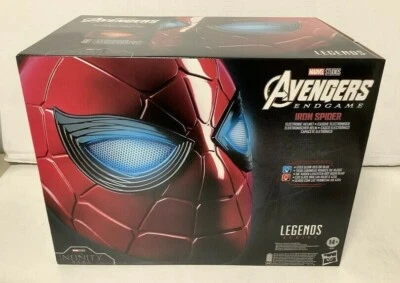 NEW Hasbro F0201 Marvel Legends Series Wearable IRON SPIDER Electronic Helmet - Image 1 of 4
